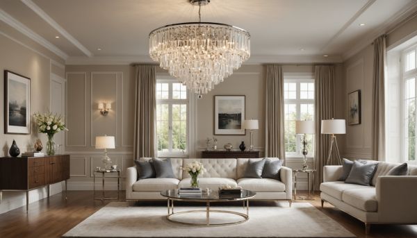 Luminaire cristal plafond : choisissez l'élégance moderne